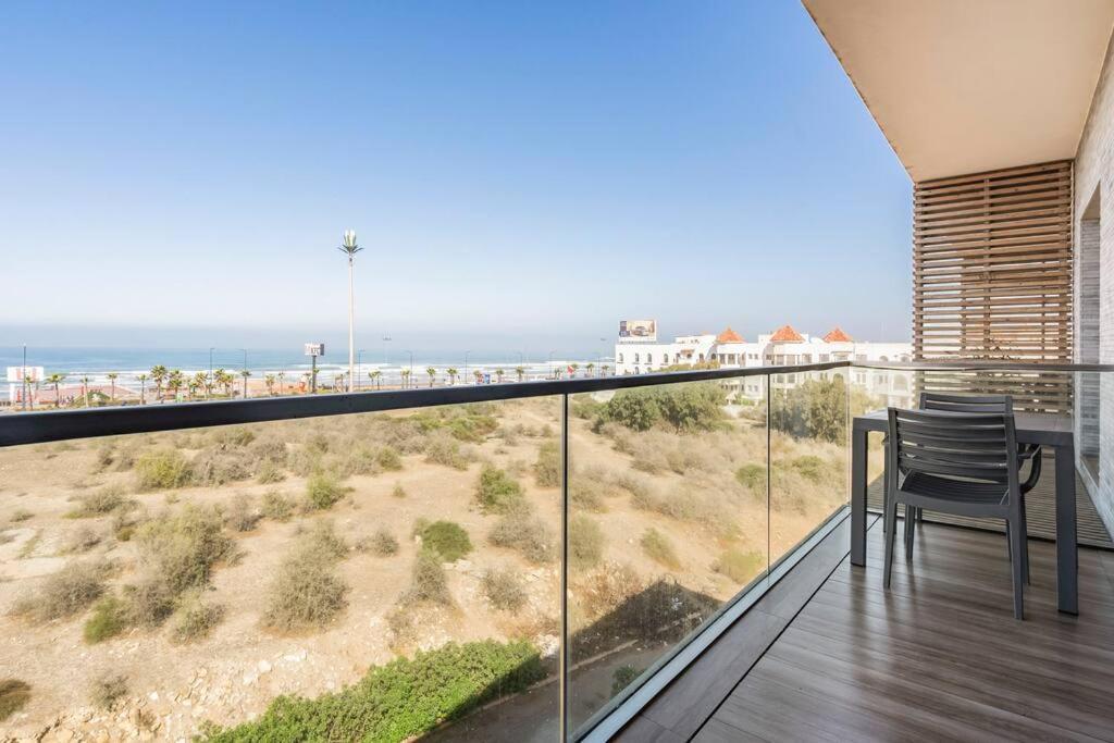 Sublime Appart Sur La Corniche , Luxueux Et Vue Sur Mer Casa Blanca Exterior foto